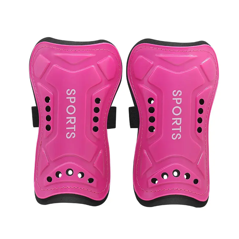 Football shin guards, thickened multi-hole foot guards, sports calf socks with straps, football equipment Football shin guards, thickened multi-hole foot guards, sports calf socks with straps, football equipment