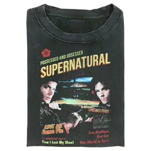 Supernatural T-Shirt, Dean And Sam Winchester End of The Road Tour Vintage Shirt, Gift For Women, Gift For Man, Cotton Trending Shirt