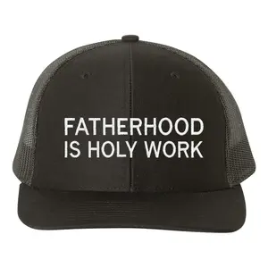 Embroidered Snapback Trucker Hat Custom Thread Color Vintage Soft Cotton Adjustable Cap Trendy Streetwear Gift for Men & Women