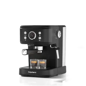 Classic Luxury Semi-Automatic Espresso Machine | Café-Style Coffee at Home | 20-Bar Pressure