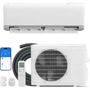 18000 BTU Mini Split AC & Heat Pump, 21 SEER2 Energy-Star, 208-230V, WiFi Smart Control & Alexa Compatible, Suit for Rooms up to 1250 Sq.Ft.