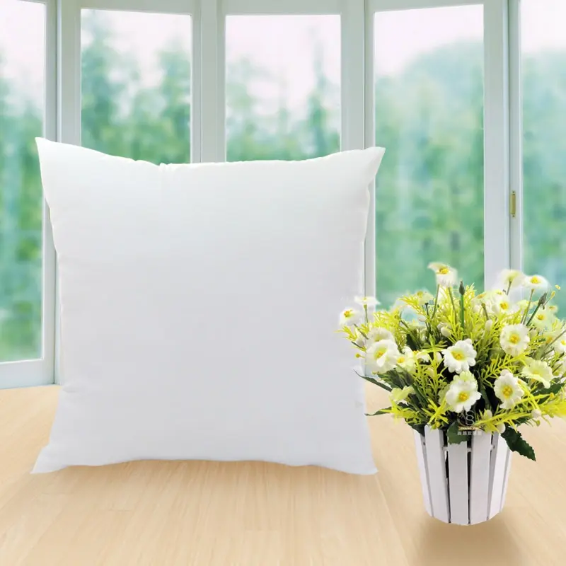 Comfortable Home Pillow Insert, Square Plush Cushion, Sofa Backrest, Soft Filled Pillow, 1 Piece Pack, Ideal for Living Room, Soft Padded Cushion, Soft Touch Cushion