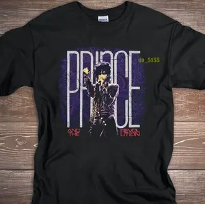 Vintage 1985 Prince And The Revolution Purple Rain World Tour Tee
