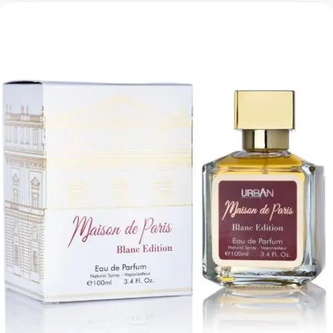 Maison de Paris Blanc Edition Perfume Cologne - 3.4oz - Unisex Fragrance