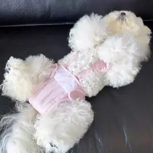 Pet Menstrual Pants Summer Cool Breathable Menstrual Pants Female Dog Menstrual Pants Safety Pants Anti-Harassment Dog Menstrual Pants