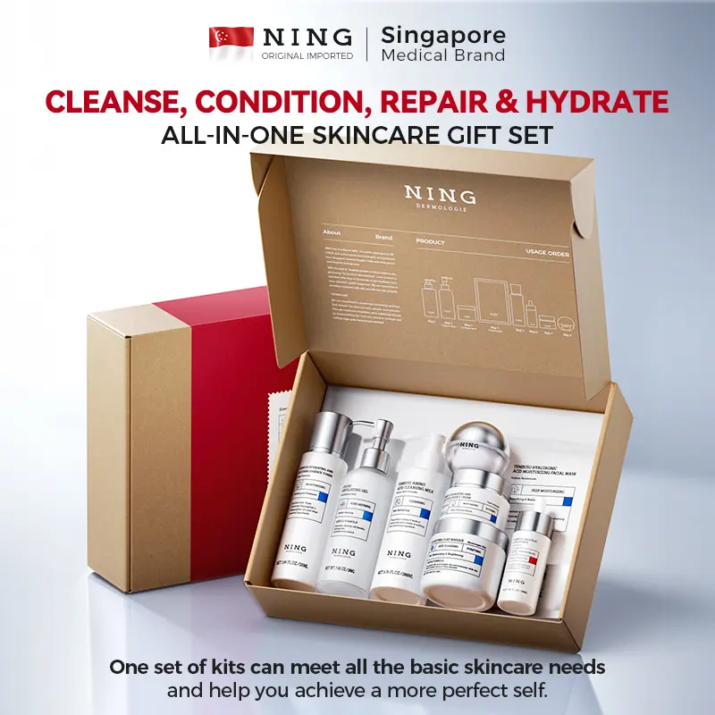 NING DERMOLOGIE Singapore Tembusu Essence Skincare Gift Set|Amino