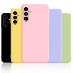 Original Liquid Silicone Case For Samsung Galaxy A14 A04S A04 A04E A24 A34 A54 A05 A05S A15 A25 A35 A55 5G Cover Fundas, Accessories, Smartphone