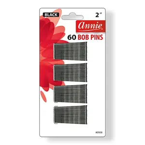 Annie 2" Bob Pins (Black)