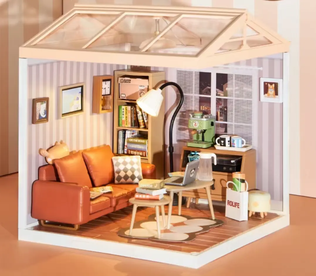 mini house，work of art，DIY