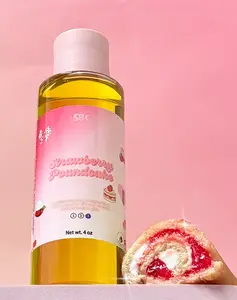 Strawberry Poundcake Body Nectar - Moisturizing Nectar with Golden Liquid, Long Lasting Fragrance, and Silky Texture