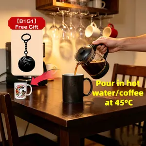 110z Magic Color-Changing - Soccer Design Mug IThermosensitive, Perfect For Special Moments,Ideal For /Father/Mother'S Day, Birthday And Gift GivingOccasions, Coffee, Fun Gift Mug,Boyfirend gift,Dad gifts, flower decor home Decorations