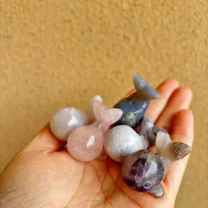 Mini Whales Random Material Five Pieces