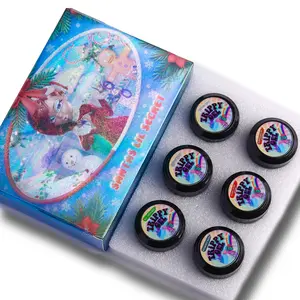 "SANTA'S LIL SECRET" – 6-PIECE TRIPPY GEL COLLECTION FOR 3D SCULPTING & NAIL ART