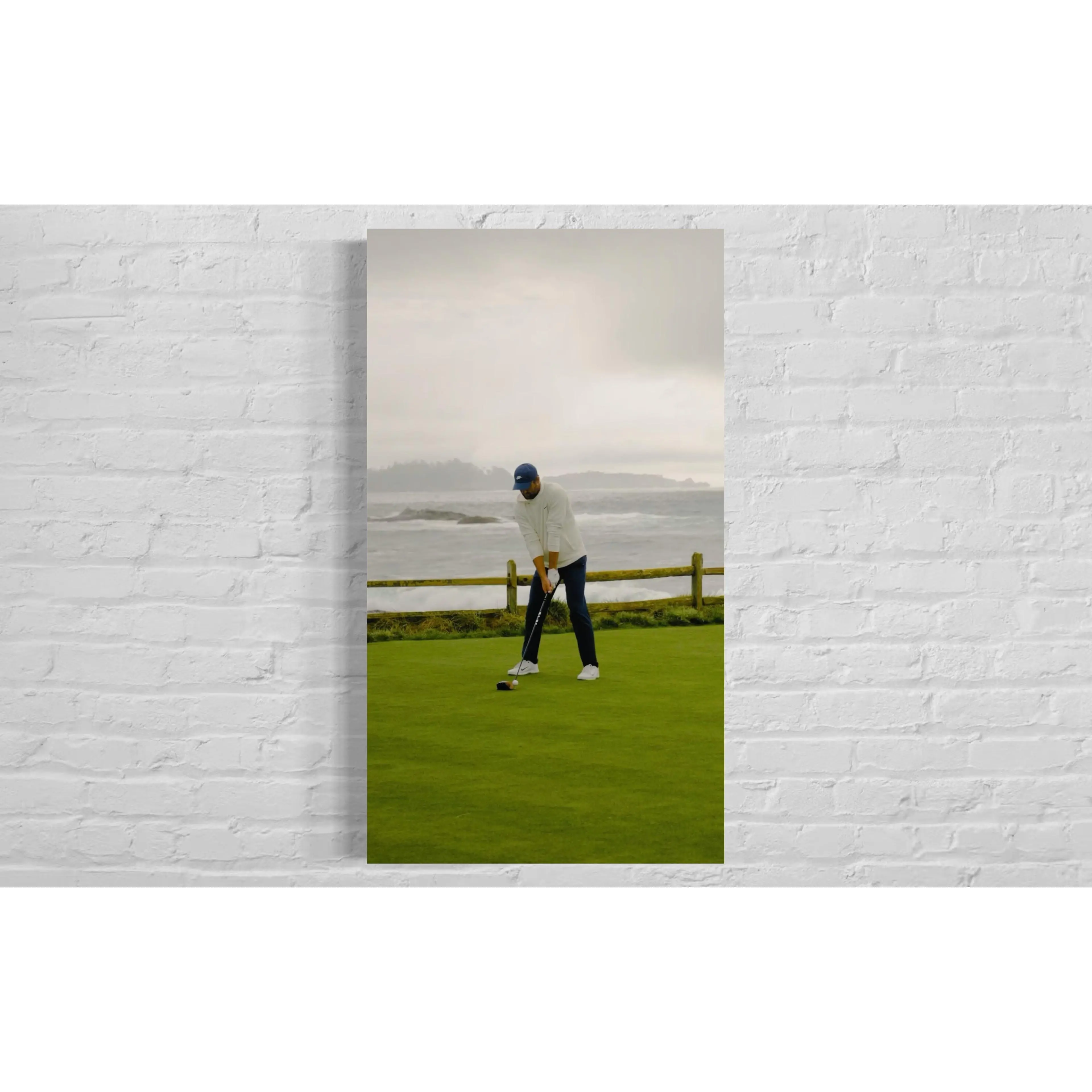 Bryson DeChambeau Poster Art Print - Golf Poster for Golf Fans, Course Decor, Memorabilia - Matte Vertical Posters
