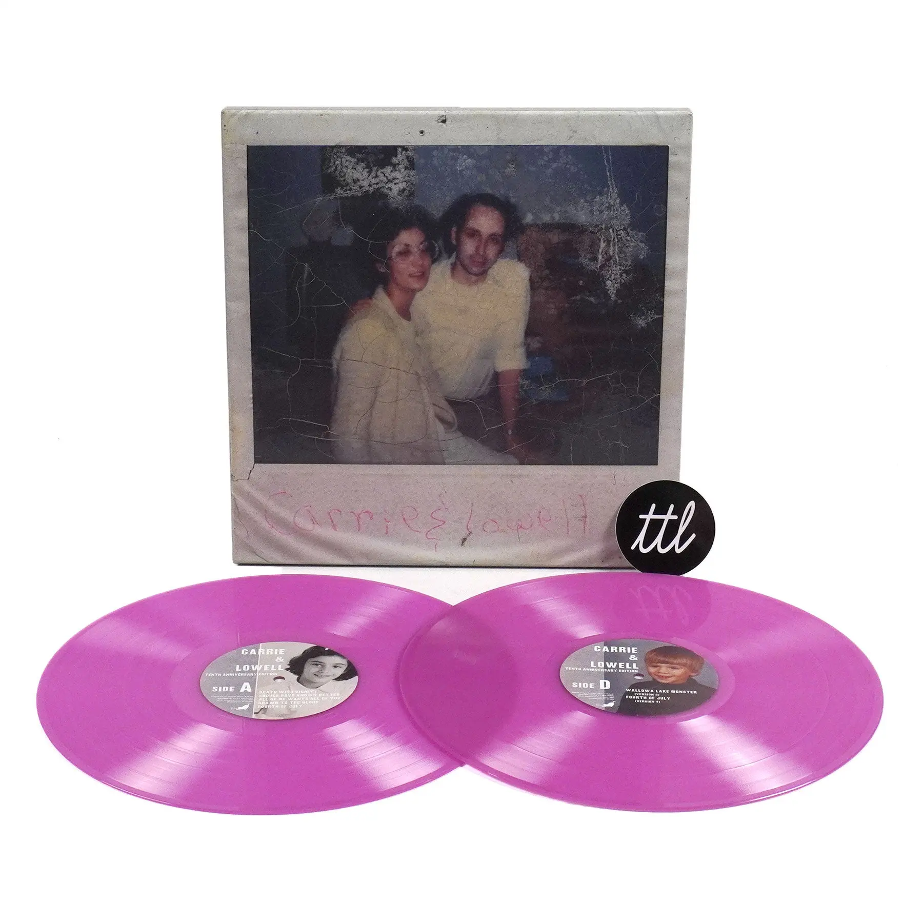 Sufjan Stevens: Carrie & Lowell - 10th Anniversary Edition (Indie Exclusive Colored) 2LP Vinyl Boxset, Music Vinyl Records Albums, Records Vinyl Albums