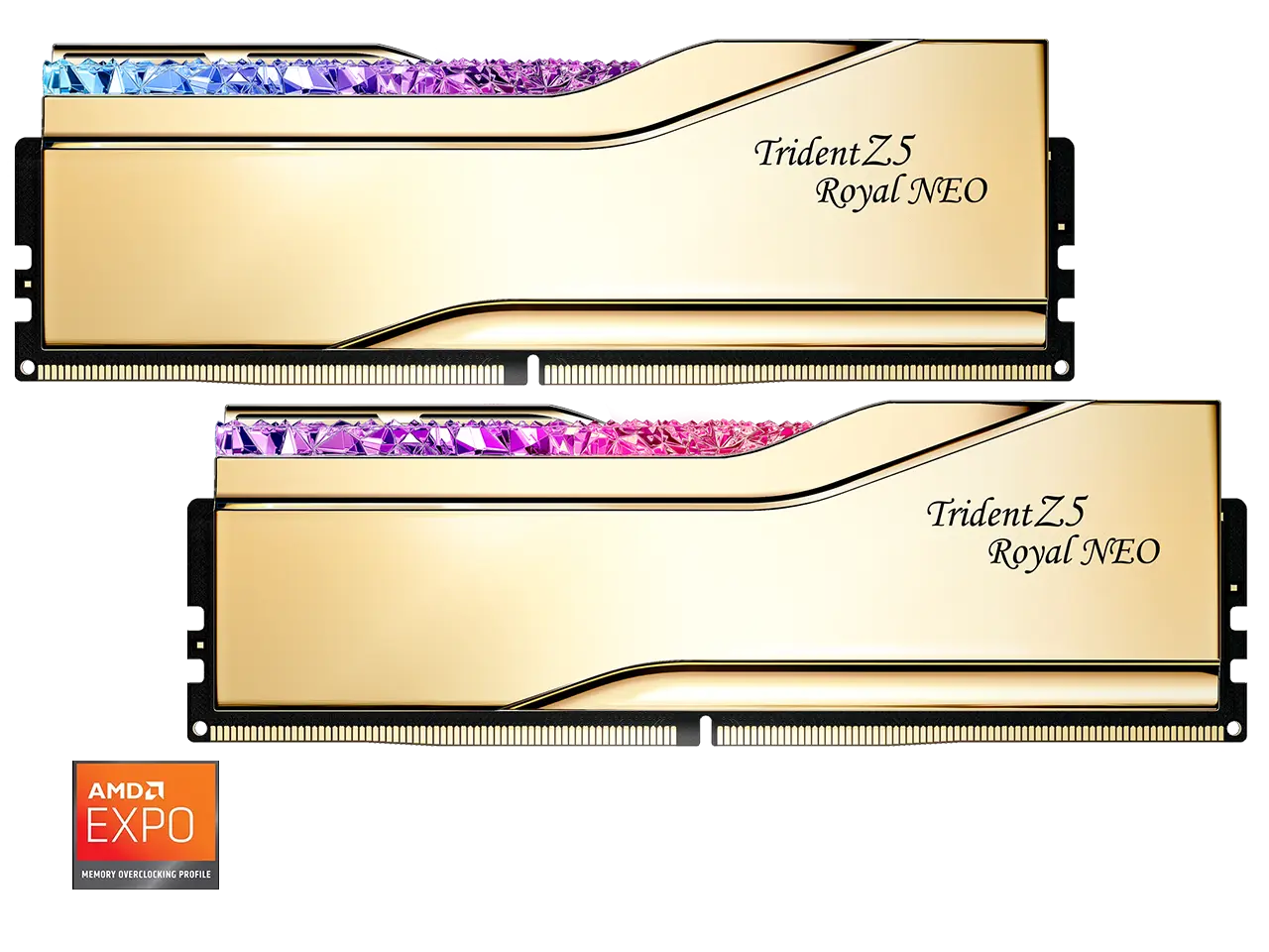 G.SKILL Trident Z5 Royal Series 32GB (2 x 16GB) 288-Pin PC RAM DDR5 6000 (PC5 48000) Desktop Memory Model F5-6000J2636H16GX2-TR5NG