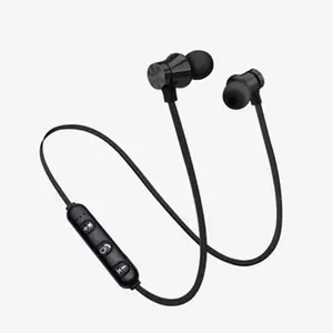 Magnetic Neckband In-Ear Bluetooth Headphones Sport Stereo Sound For Running Daily Workout Use
