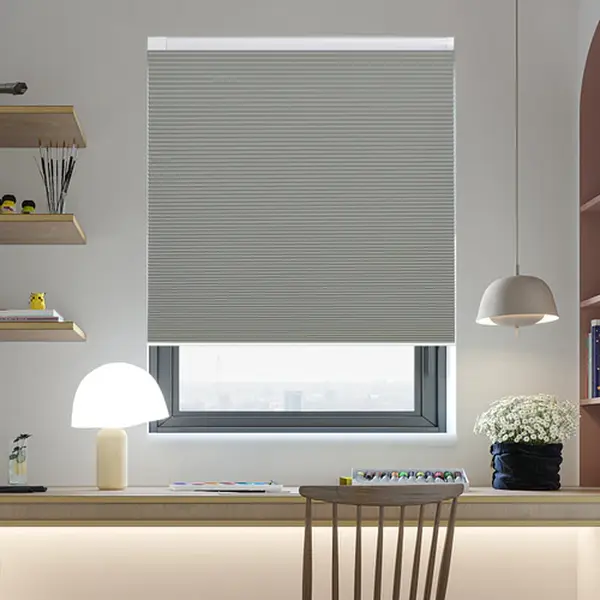 300+ Sizes No Drill Blackout Honeycomb Blinds - Cordless Cellular Shades Perfect Fit Any Window Custom Light Blocking Bedroom Kitchen Window Cover Easy Install Home Upgrade