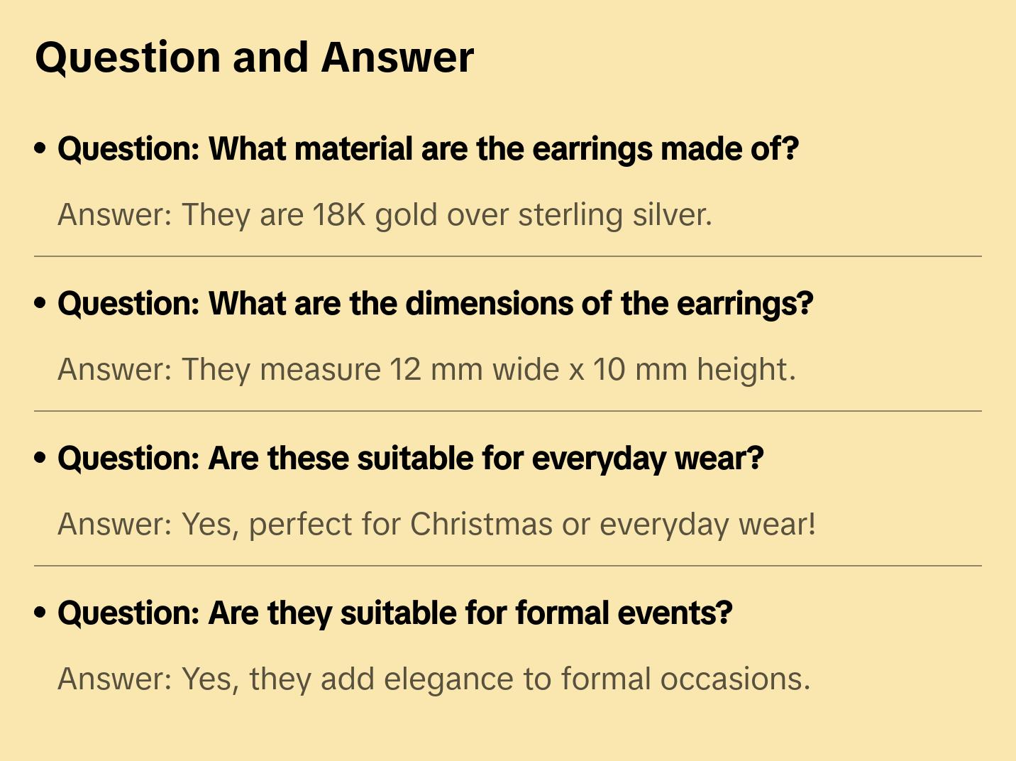 SONIA HOU Holiday Coquette Bow Stud Earrings - 18K Gold Over Sterling Silver S925 | Dainty Small Christmas Festive Bowknot | Minimalist Chic Trendy