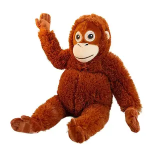 Adorable Hanging‑Style Ape Stuffed Doll, Sound‑Free Huggable Home Decor monkey plush
