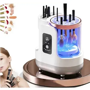 Electric 3 IN 1 Makeup Brush Cleaneing Machine Makeup Brush Dryer Portable Automatic USB Cosmetic Brushes Cleaner Tool Cleansing