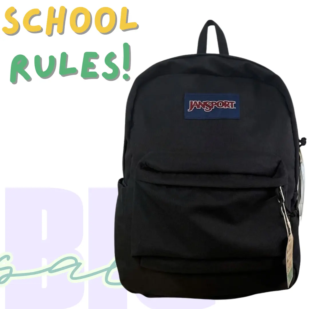 JanSport SuperBreak One Backpack • Durable Lightweight School & Work Bag • Classic Black Unisex Bookbag 🎒