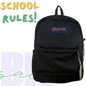 JanSport SuperBreak One Backpack • Durable Lightweight School & Work Bag • Classic Black Unisex Bookbag 🎒