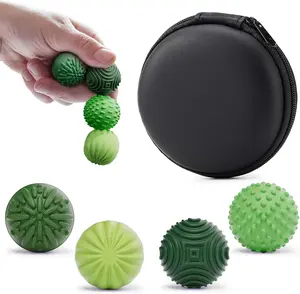 4PCS Silicone Magnetic Balls Fidget Toys for Adults Teens, Stress Relief Sensory Toy for ADHD Autism Anxiety, Cool Textures Office Desk Toy Gadget Gift