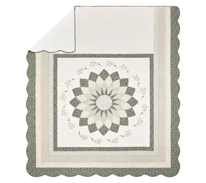 Modern Heirloom Harper Floral Embroidered FullBedspread