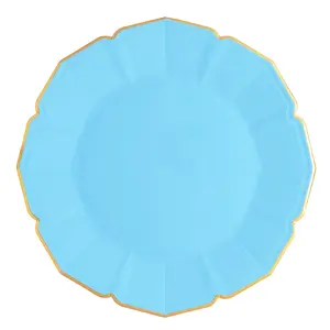 Teal Dinner Plates