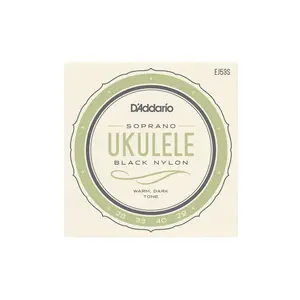 D'Addario Black Nylon ʻUkulele Strings
