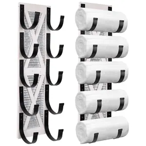 Upright Farmhouse Towel Rack/Wine Rack in White