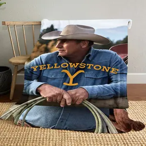 Yellowstone Season24 patterned printed blanket, blanket for living room, bedroom, office and lunch break, portable blanket suitable for all four seasons, holiday gift for family and friends, Christ