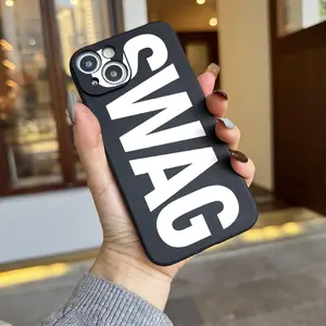 Phone Case - Trendy SWAG Urban Phone Cover for Iphone 17 Pro Max, Compatible with Air 16, 15, 14, 13, 12, And 11 Pro Max Plus - A Cool Mobile Case with Street Style Vibe