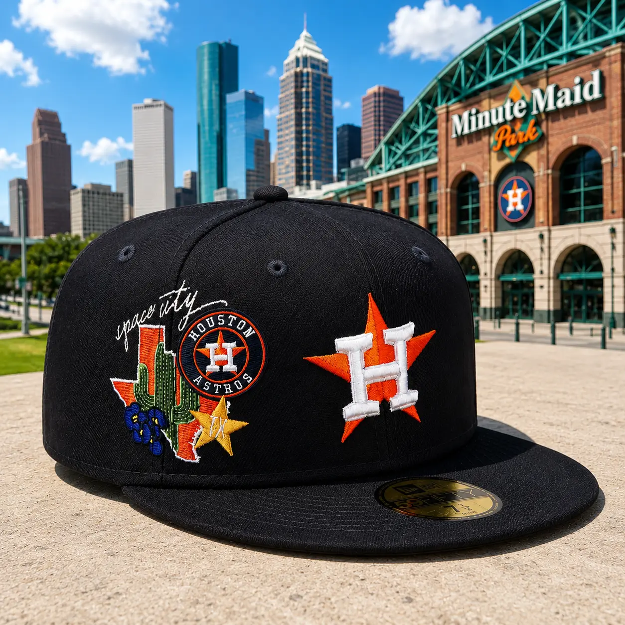 New Era Houston Astros City Collection 59FIFTY Fitted Hat