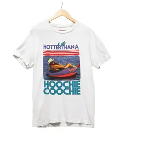 Hotter Than A Hoochie Coochie Shirt, Al@n Jackson Country Song Summer Unisex T-Shirt, Funny Country Summer Graphic Tee