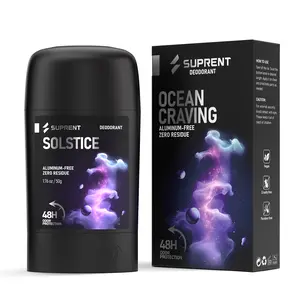 SUPRENT Body Deodorant -48 Hour Odor Control- For Men&Women Helps to Combat Excessive Sweating with Odor Control Smell Fresh No Residue Aluminum Free