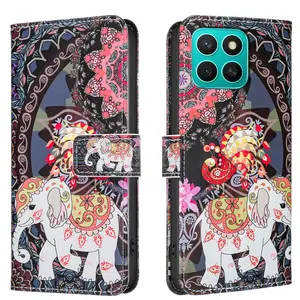 Suitable for Honor series models including the Honor 600/X8C/X9C/X7C/X5B/X6B/200 Lite/X9B/X8B/X7B/X7A This wallet-style phone case features a flip-cover design and a premium feel making it suitable for both men and women
