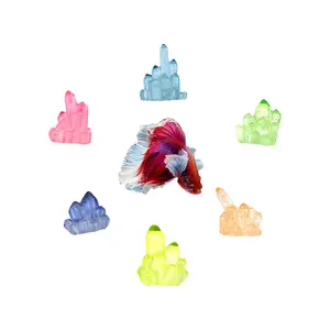 Glow-in-the-Dark Betta Stones – Small Aquarium Decor for Fish, Shrimp & Nano Tanks