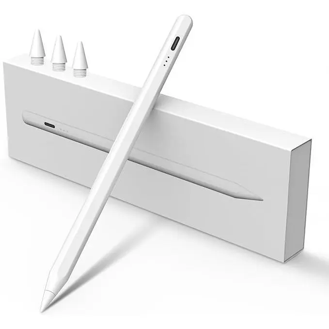 Stylus Pen for ipad, Active Pencil with Quick Charge, Palm Rejection Tilt Sensor, Magnetic Pen Compatible with 2018-2025 iPad Pro 13 M4 /11"/12.9"/10/9/8/7/6,iPad mini 5/6,iPad Air3/4/5/M2/M3