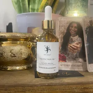 Life's Amulet Protection Oil - Body Care & Comfort - 2oz - Rosemary Scented - Spiritual, Mental, Emotional, Physical & Financial Protection