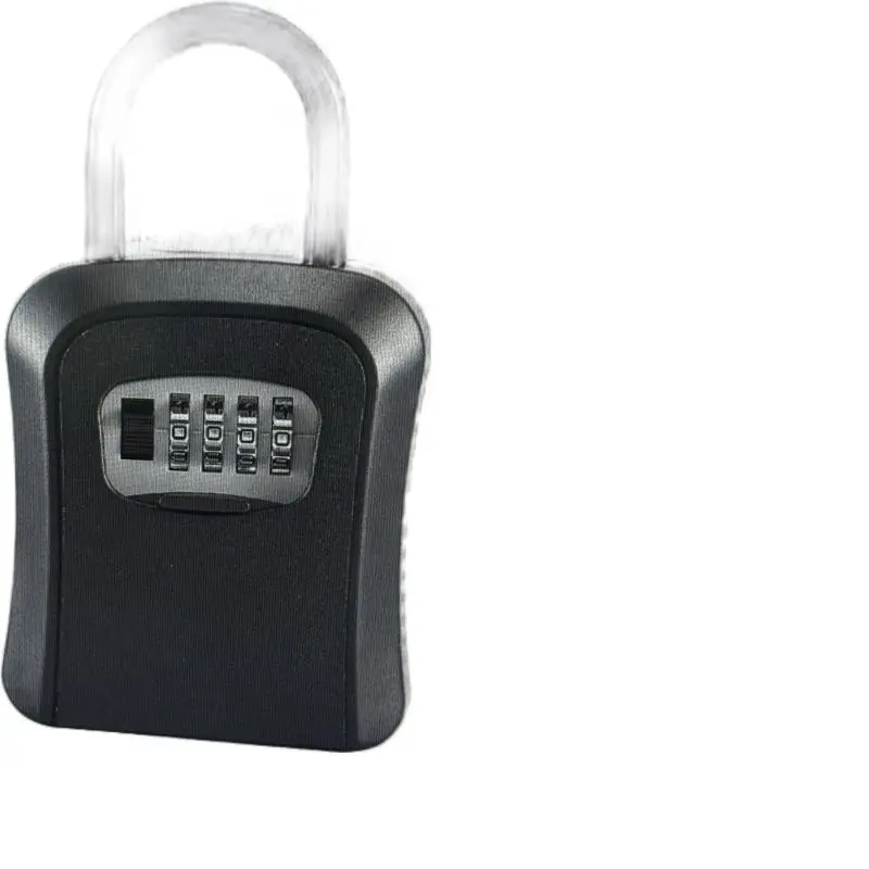 Key Lock Box for Homeowners - Outdoor Combination Lock Box with Portable Design and Wall-Mounted Installation, Outside Combination