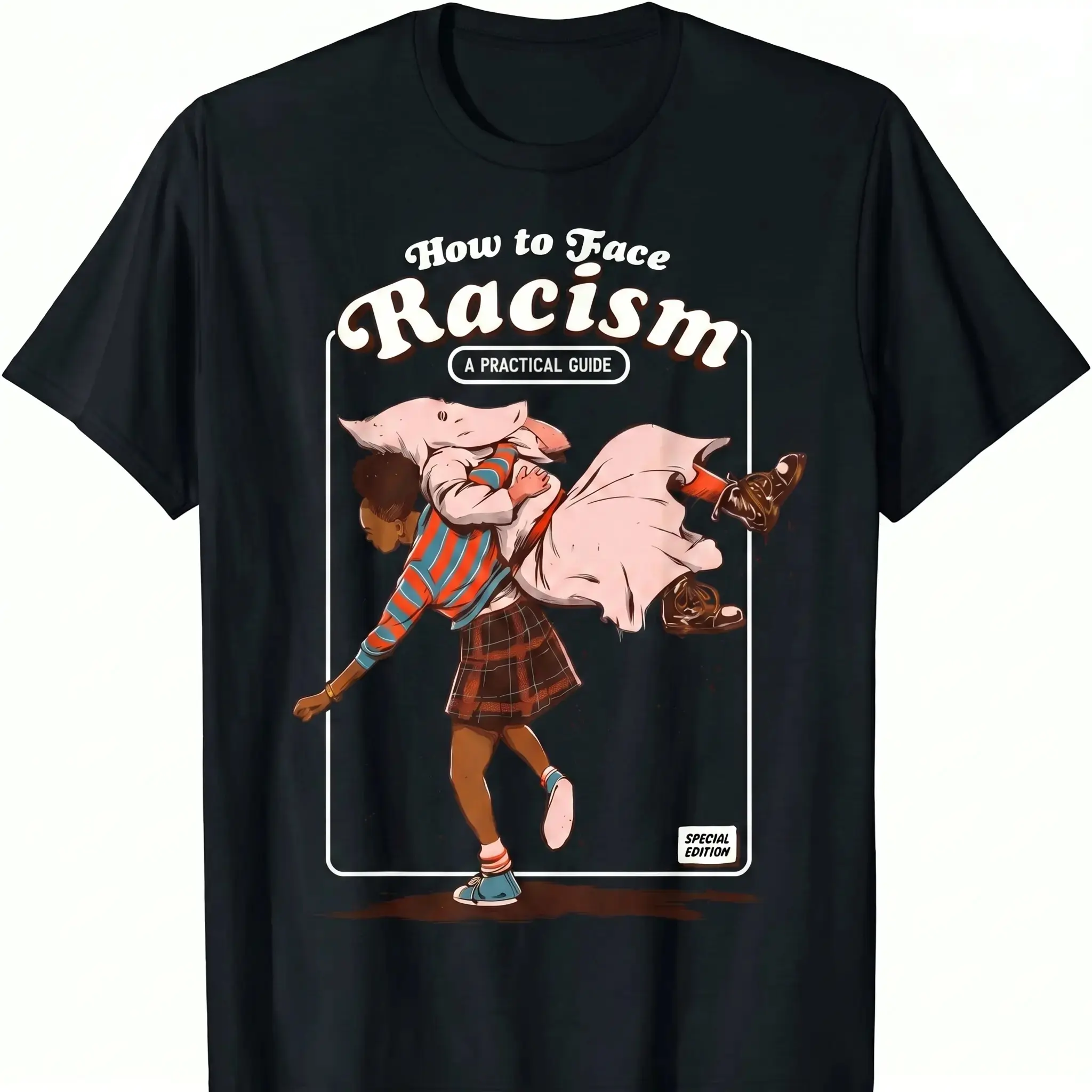 Anti‑Racism Equality Empowering Design T‑Shirt, Inspirational Human Rights Graphic Tee, Casual Short Sleeve Top for Equality Advocates