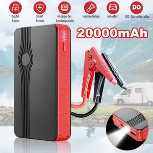 12V Car Battery Charger, Portable Car Jump Starter Engine Starting Device Petrol Diesel Emergency Booster, Multi-Function 10000 Lumens Emergency LED Light ,Outdoor Camping,for Car Truck Motorcycle Lawn Mower Boat