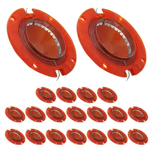 5 Core Voice Coil Diaphragm • Phenolic 2" Voice Coils • for Compression Horn Driver Titanium