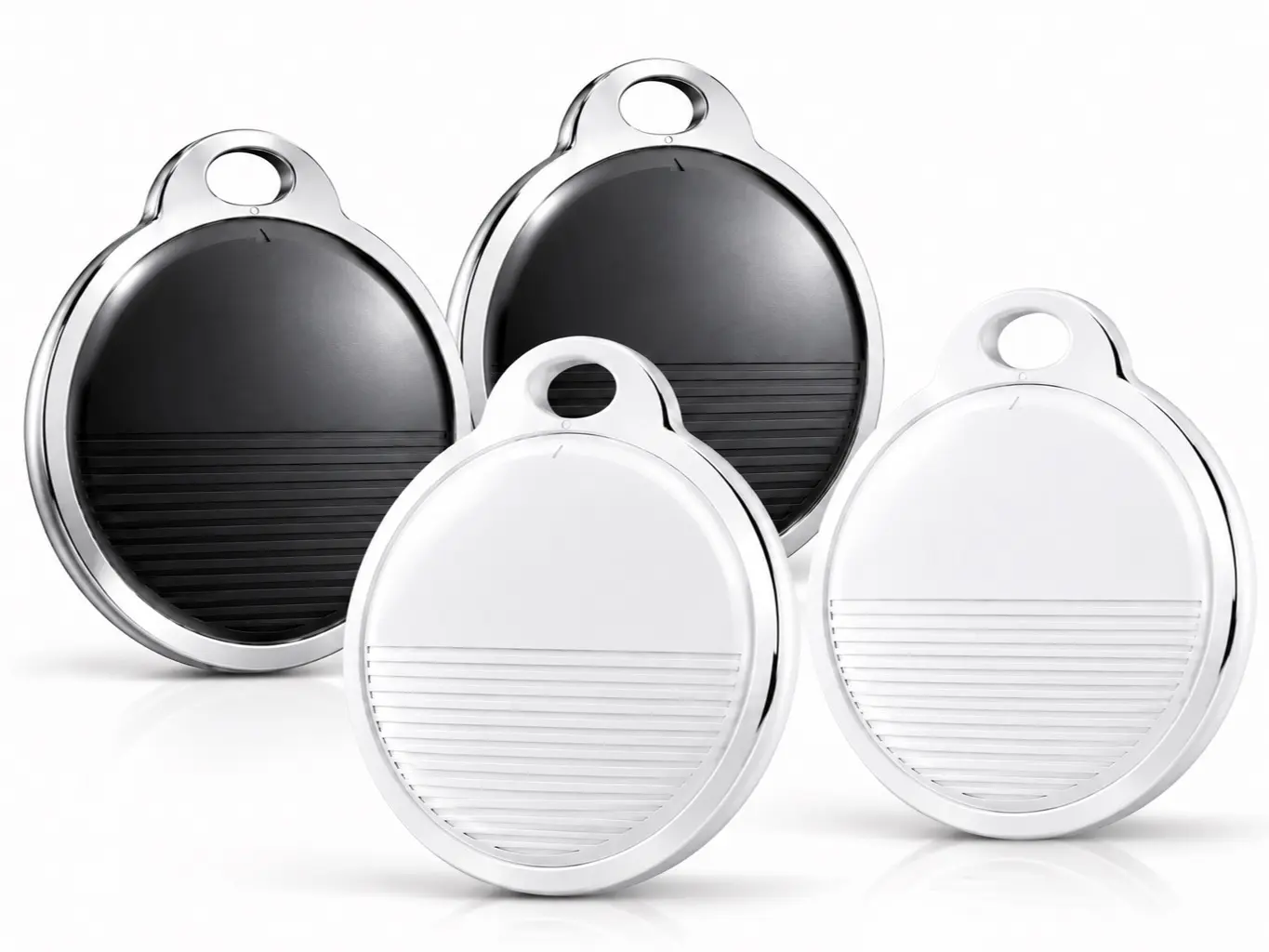 Bluetooth Tracker Tag - GPS Item Finder for Keys, Wallet, Find My Compatible, Replaceable Battery, No Monthly Fee