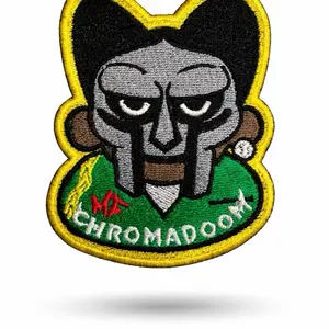 MF ChromaDoom Patch, Mashup Parody, Embroidered Sew On Patch for Custom Jackets, Backpacks & MORE!