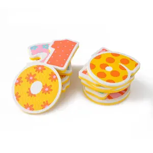 10ct Foam Bath Stickers Numbers