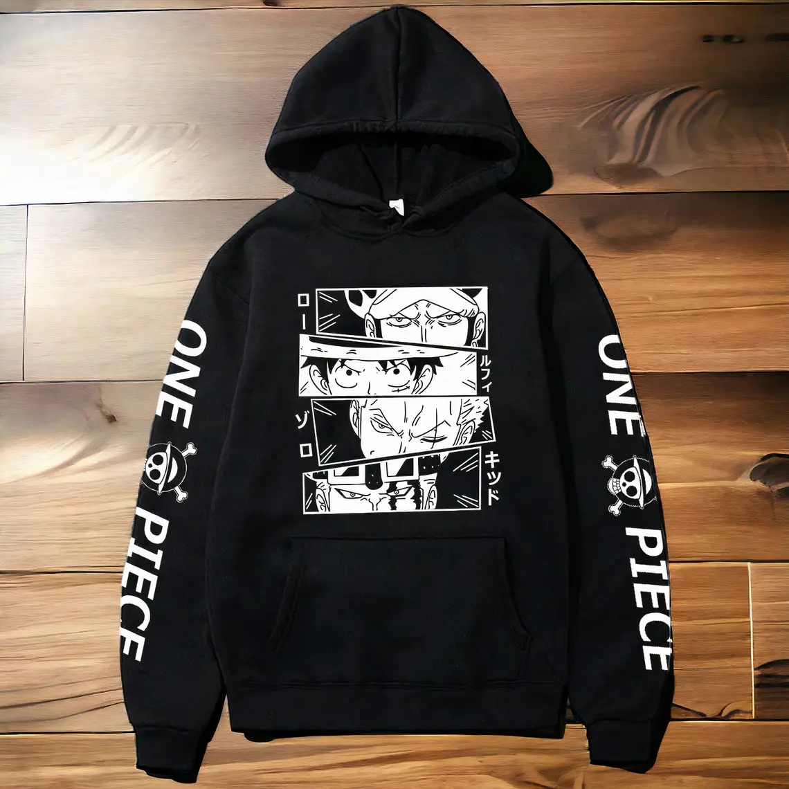 Pirate Anime Character Inspired Hoodie, Anime Hoodie, One Piece Sweatshirt, Gifts, Manga Shirt, Gift For Fans