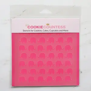 ELEPHANT PATTERN STENCIL